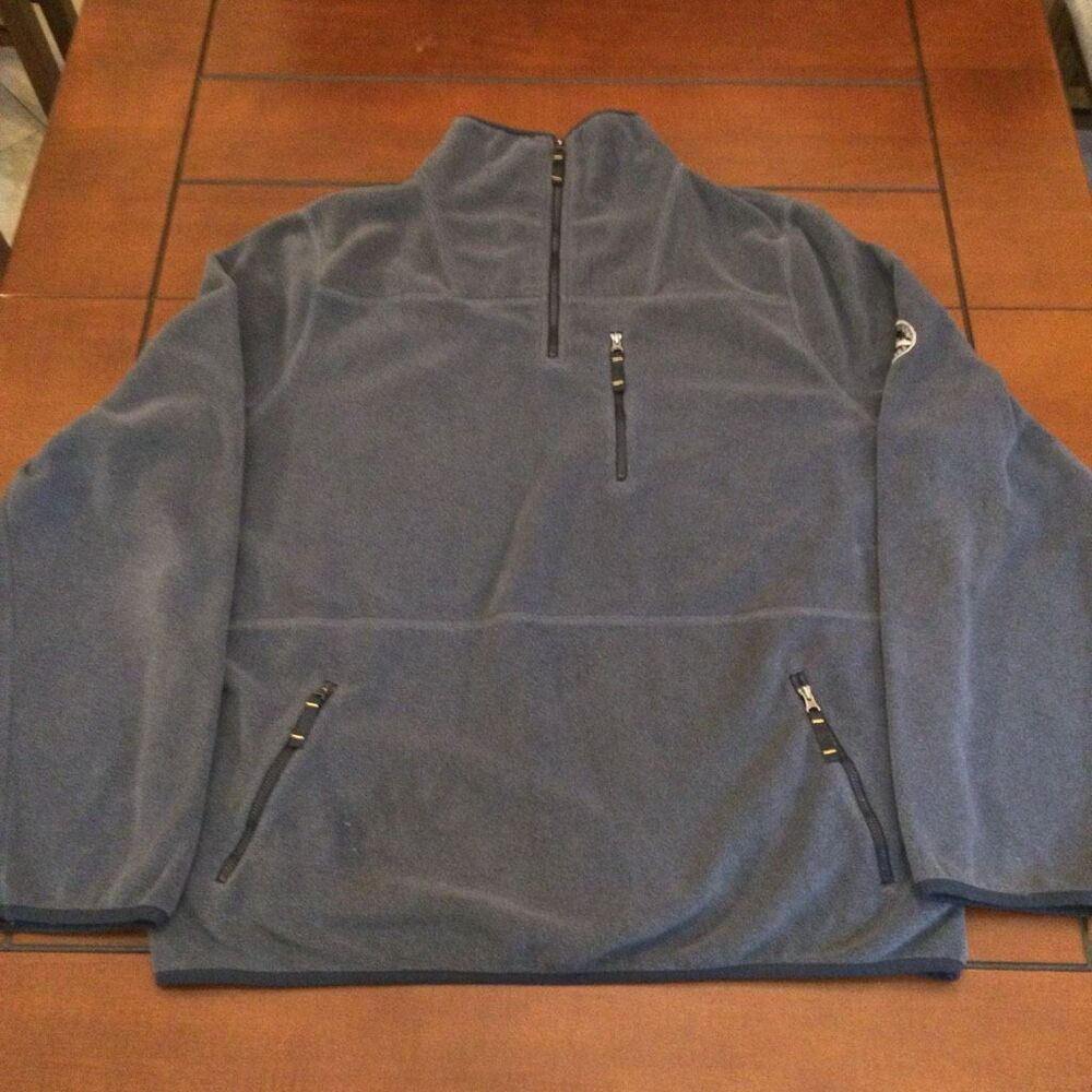 Pendleton Gray fleece 1/4 zip xxl